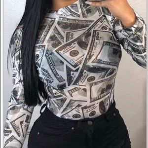 Money Print Shirt